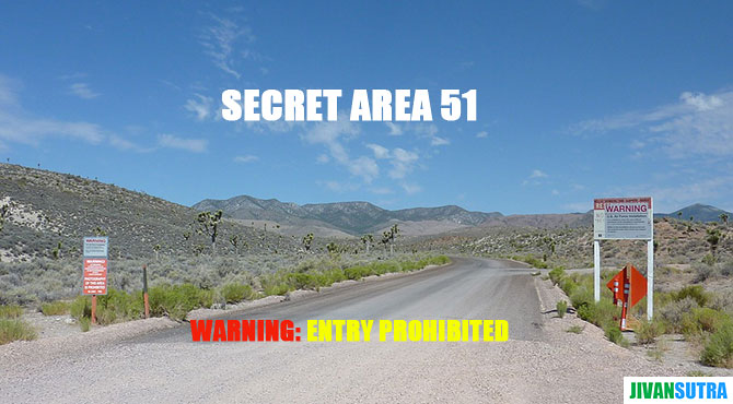 Secret Area 51 Facts in Hindi